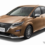 日産 ノート AUTECH 新色サンライズカッパー
