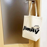 2201SZ03-02 JIMNYロゴプリントトートバッグ