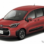 トヨタ・シエンタ：スカーレットメタリック