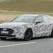 アウディ S4 アバント 次期型プロトタイプ（スクープ写真）