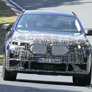 BMW X6M 改良新型プロトタイプ（スクープ写真）