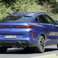 BMW X6M 改良新型プロトタイプ（スクープ写真）