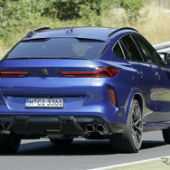 BMW X6M 改良新型プロトタイプ（スクープ写真）