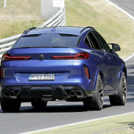 BMW X6M 改良新型プロトタイプ（スクープ写真）