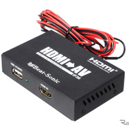 「HDMI変換アダプター」の一例（ビートソニック・インターフェースアダプター IF36）。
