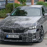 BMW 5シリーズ 次期型プロトタイプ（スクープ写真）