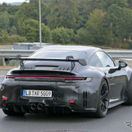 ポルシェ 911 GT3 改良新型プロトタイプ（スクープ写真）