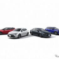 トヨタ カローラツーリングW×B、トヨタ カローラスポーツG“Z”、トヨタ カローラW×B、トヨタ カローラクロスZ