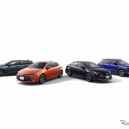 トヨタ カローラツーリングW×B、トヨタ カローラスポーツG“Z”、トヨタ カローラW×B、トヨタ カローラクロスZ
