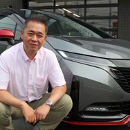 高音質化によってドライブがさらに楽しくなったという山口さん。そのサウンドにも大満足している。