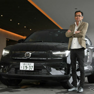 野口優氏とボルボ C40リチャージ アルティメット ツインモーター
