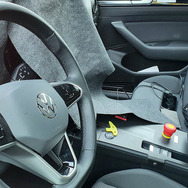 VW パサート 次期型プロトタイプ（スクープ写真）