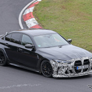 BMW M3 CS 新型プロトタイプ（スクープ写真）