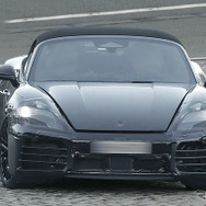 ポルシェ 718ボクスターEV 次期型プロトタイプ（スクープ写真）
