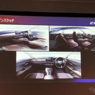 ホンダ ZR-V インテリア デザインスケッチ