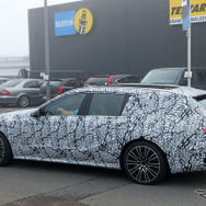 メルセデスベンツ Eクラスステーションワゴン PHEV プロトタイプ（スクープ写真）