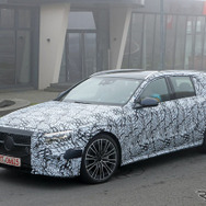 メルセデスベンツ Eクラスステーションワゴン PHEV プロトタイプ（スクープ写真）