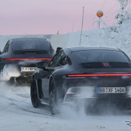 ポルシェ『911 GT3ツーリング』改良新型プロトタイプ