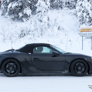 ポルシェ ボクスター 次期型EVプロトタイプ（スクープ写真）