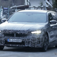 BMW i5 ツーリング プロトタイプ（スクープ写真）
