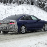アウディ A6 セダン 改良新型プロトタイプ（スクープ写真）