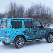 メルセデスベンツ EQG 市販型プロトタイプ（スクープ写真）