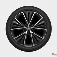 専用アルミホイール：195/50R19タイヤ＆19×6.5Jアルミホイール（切削光輝/ダークグレーメタリック塗装/センターオーナメント付）