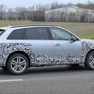 アウディ Q7 改良新型プロトタイプ（スクープ写真）
