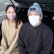 夫婦でそれぞれオーディオカーを所有して楽しんでいる今野さん夫妻。それぞれの音とインストールをお楽しみ中だ。