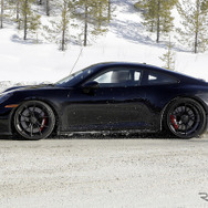 ポルシェ 911 GT3ツーリング 改良新型プロトタイプ（スクープ写真）