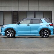 TOYOTAライズハイブリッド用SUSTEC X-LIMIT SPRING実装例（ダウン量：F 39mm／R 49mm）