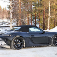 ポルシェ ボクスターEV プロトタイプ（スクープ写真）