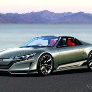 ホンダ「S2000」後継モデルに位置づけられるスポーツEV（予想CG）