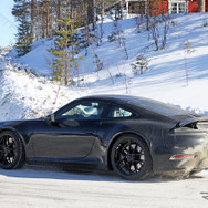 ポルシェ 911 GTS 改良新型プロトタイプ（スクープ写真）