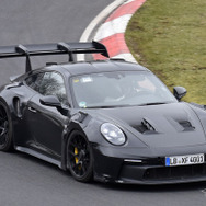 ポルシェ 911 GT2 RS 次期型プロトタイプ（スクープ写真）