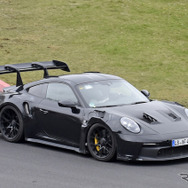 ポルシェ 911 GT2 RS 次期型プロトタイプ（スクープ写真）
