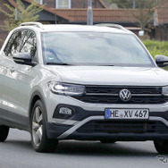 VW T-Cross 改良新型プロトタイプ（スクープ写真）