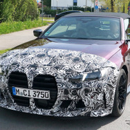 BMW M4カブリオレ 改良新型プロトタイプ（スクープ写真）