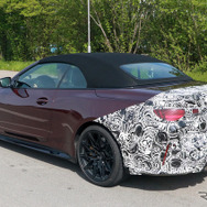 BMW M4カブリオレ 改良新型プロトタイプ（スクープ写真）