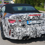 BMW M4カブリオレ 改良新型プロトタイプ（スクープ写真）
