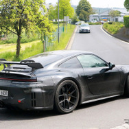 ポルシェ 911 GT3 改良新型プロトタイプ（スクープ写真）