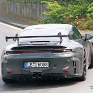 ポルシェ 911 GT3 改良新型プロトタイプ（スクープ写真）