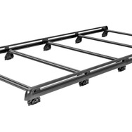 ハイエース専用、全高を2.1m以下におさえたローダウンルーフラック「INNO ローダウンラック」が新発売