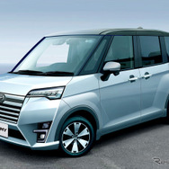 トヨタ ルーミー 次期型の予想CG
