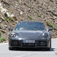ポルシェ 911 タルガ 改良新型プロトタイプ（スクープ写真）
