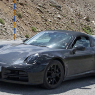 ポルシェ 911 タルガ 改良新型プロトタイプ（スクープ写真）
