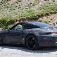ポルシェ 911 タルガ 改良新型プロトタイプ（スクープ写真）