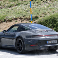 ポルシェ 911 タルガ 改良新型プロトタイプ（スクープ写真）