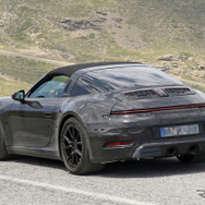 ポルシェ 911 タルガ 改良新型プロトタイプ（スクープ写真）