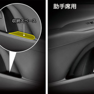 新型プリウス（60系）専用設計、カーメイトから車内のデッドスペースを活用したティッシュケースと、捨てやすくゴミが見えない設計のゴミ箱が新発売